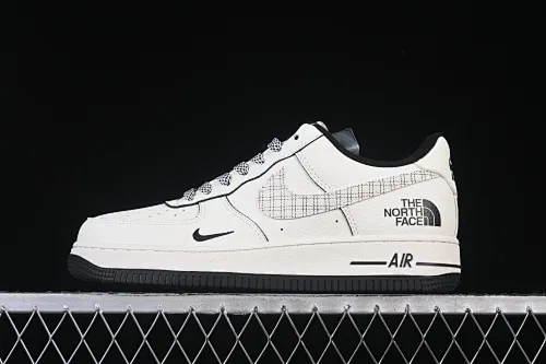 All categories Nk Air Force 1 Air Force series Nk Air Force 1 Low Air Force low top Nike Air Force 1'07 Low North Face joint beige mesh Air Force 1 low top casual sneakers JP8028-007